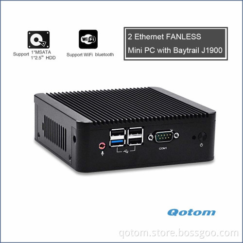 2017 Cheap Win 10 with 4gb ram X86 Dual Lan Ubuntu Mini Pc